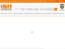 Tablet Screenshot of hgm.gov.co