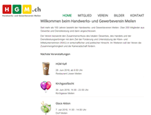 Tablet Screenshot of hgm.ch